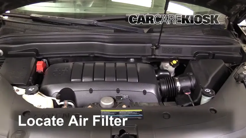 2010 Saturn Outlook XE 3.6L V6 Air Filter (Engine)